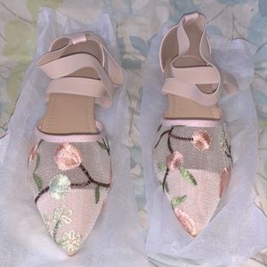 Floral Flats NEVER WORN